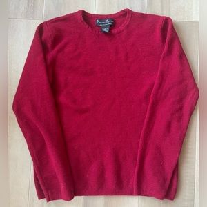 Mercer & Madison 100% Merino Wool Red Sweater Size M